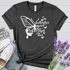 Butterflies Appear Heathered Tee