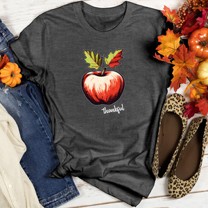 Vintage Canadian Maple Apple Heathered Tee