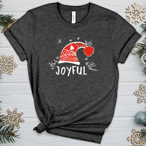 Joyful Hat Heathered Tee