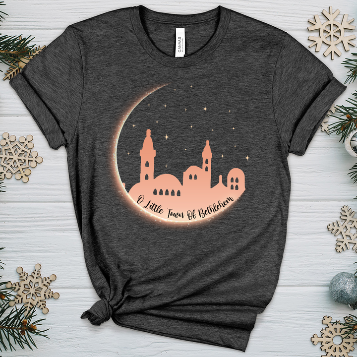 O Little Town Of Bethlehem Heathered Tee