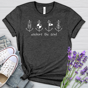 Hope Anchors Graphic Heathered Tee