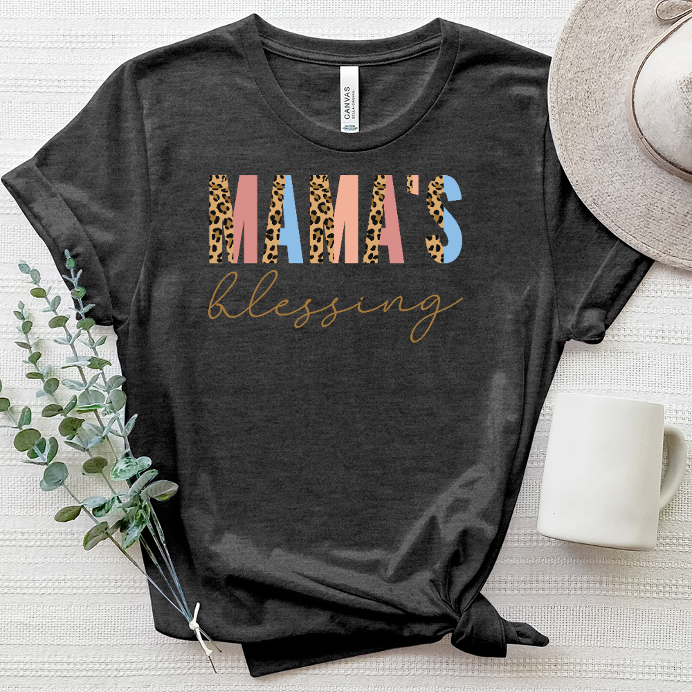 Mama's Blessing Heathered Tee