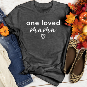 Loved Mommy and Me Heathered Tee