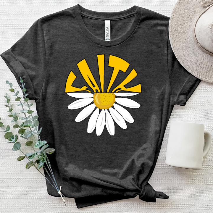 Daisy Faith Heathered Tee