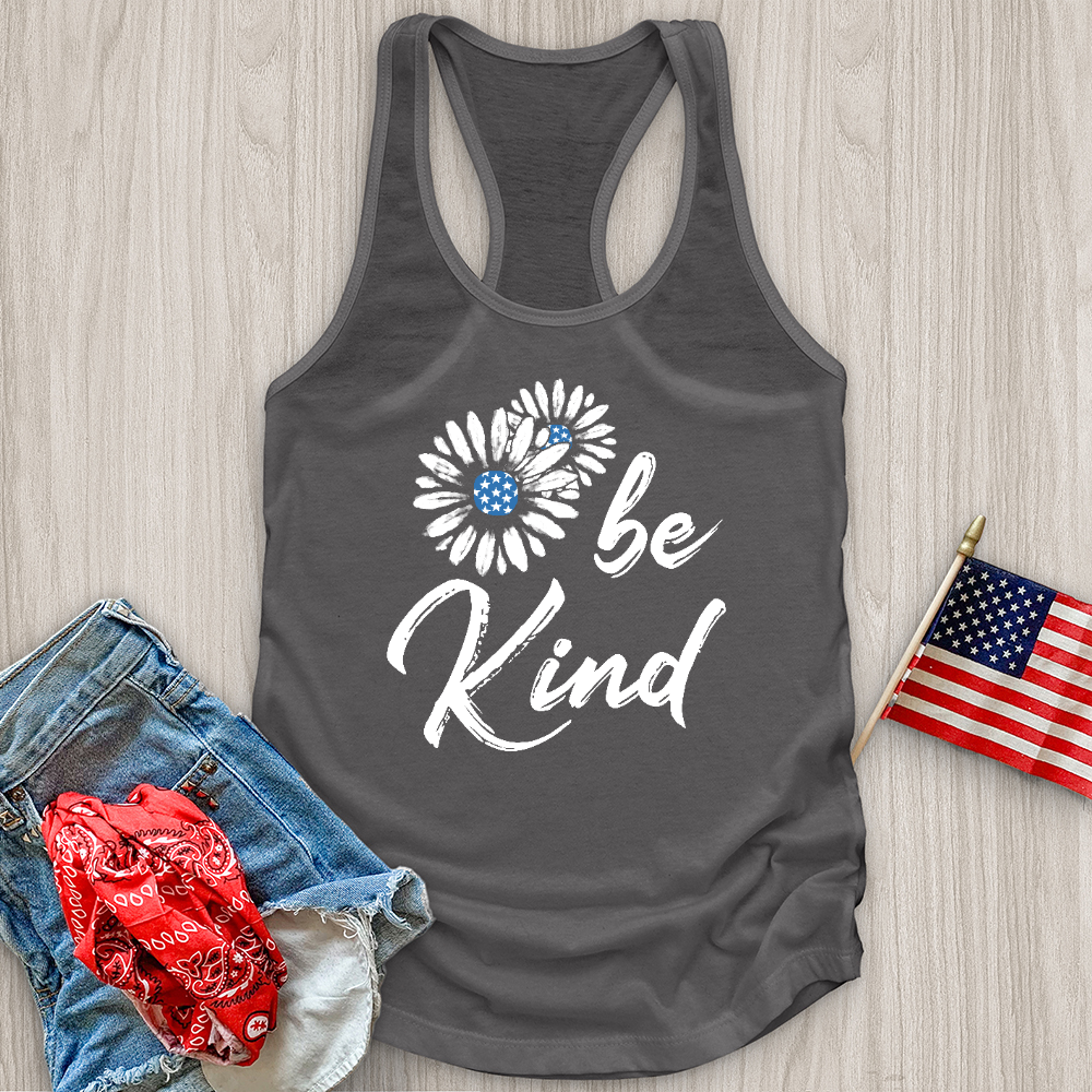 Be Kind Patriotic Tank Top