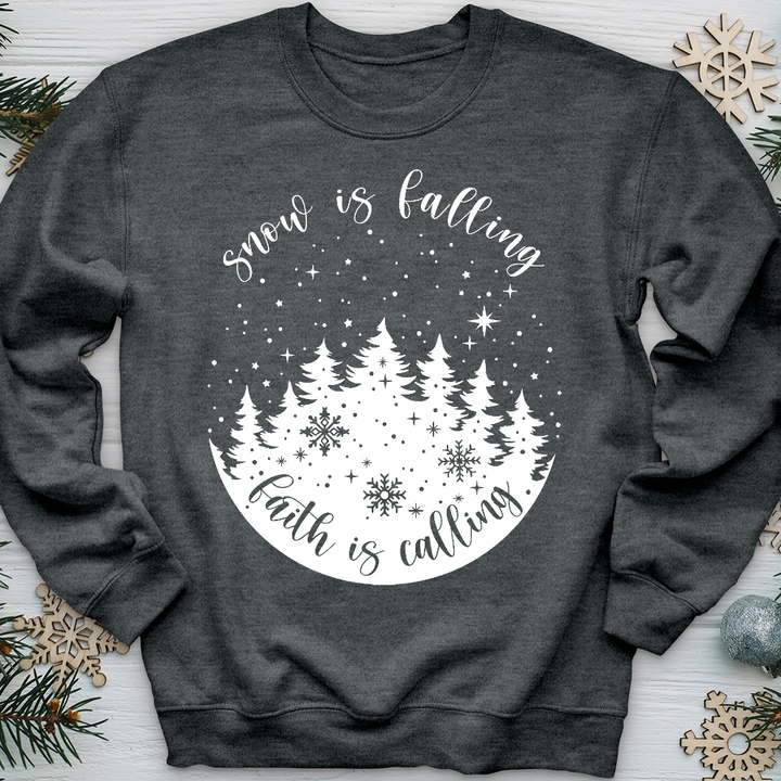 Faith Is Calling Crewneck