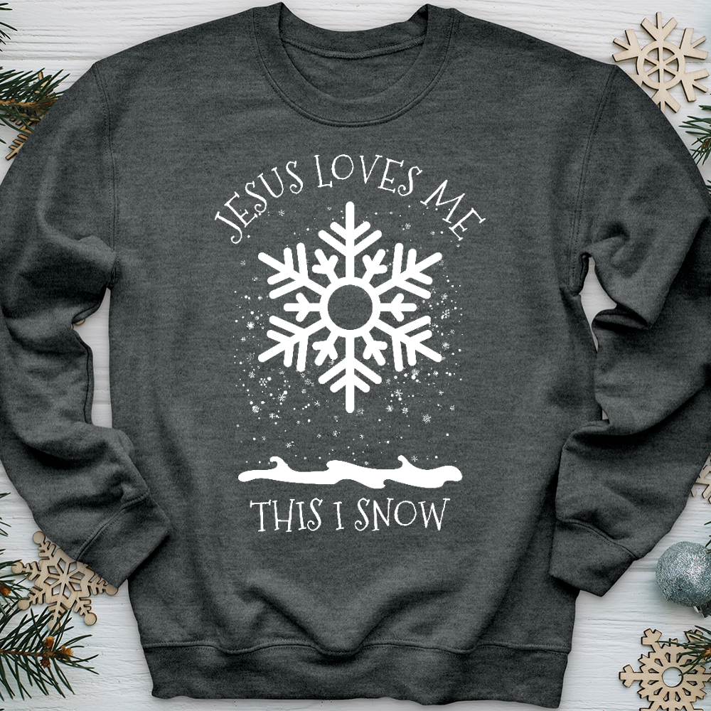 This I Snow Crewneck