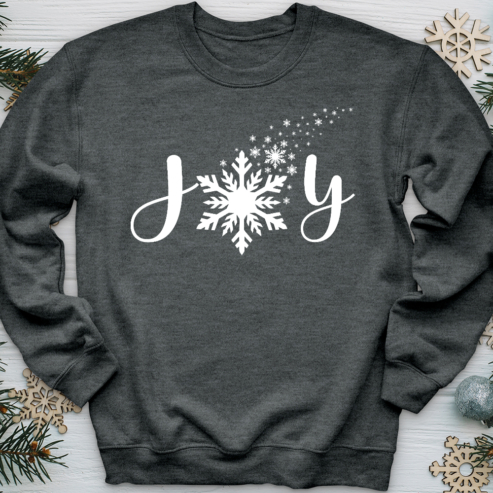 Joy Snowflake  Crewneck