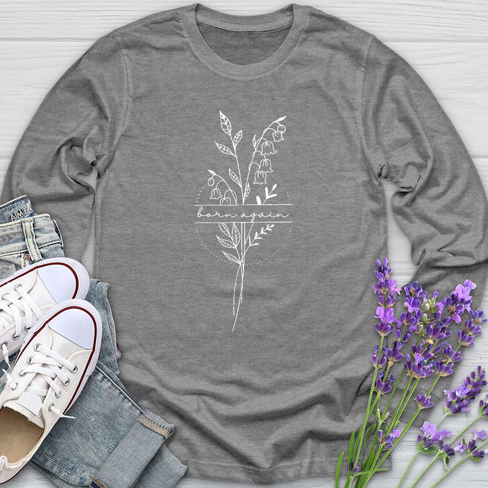 Born Again Flower Long Sleeve Tee