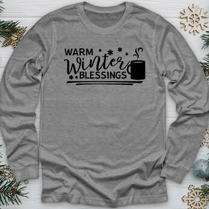 Warm Winter Blessings Long Sleeve Tee