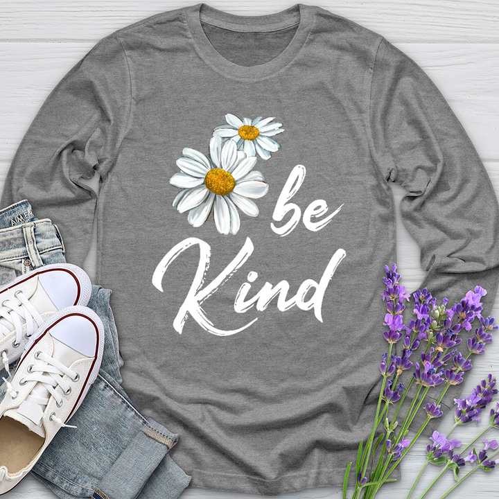 Be Kind Daisy Long Sleeve Tee