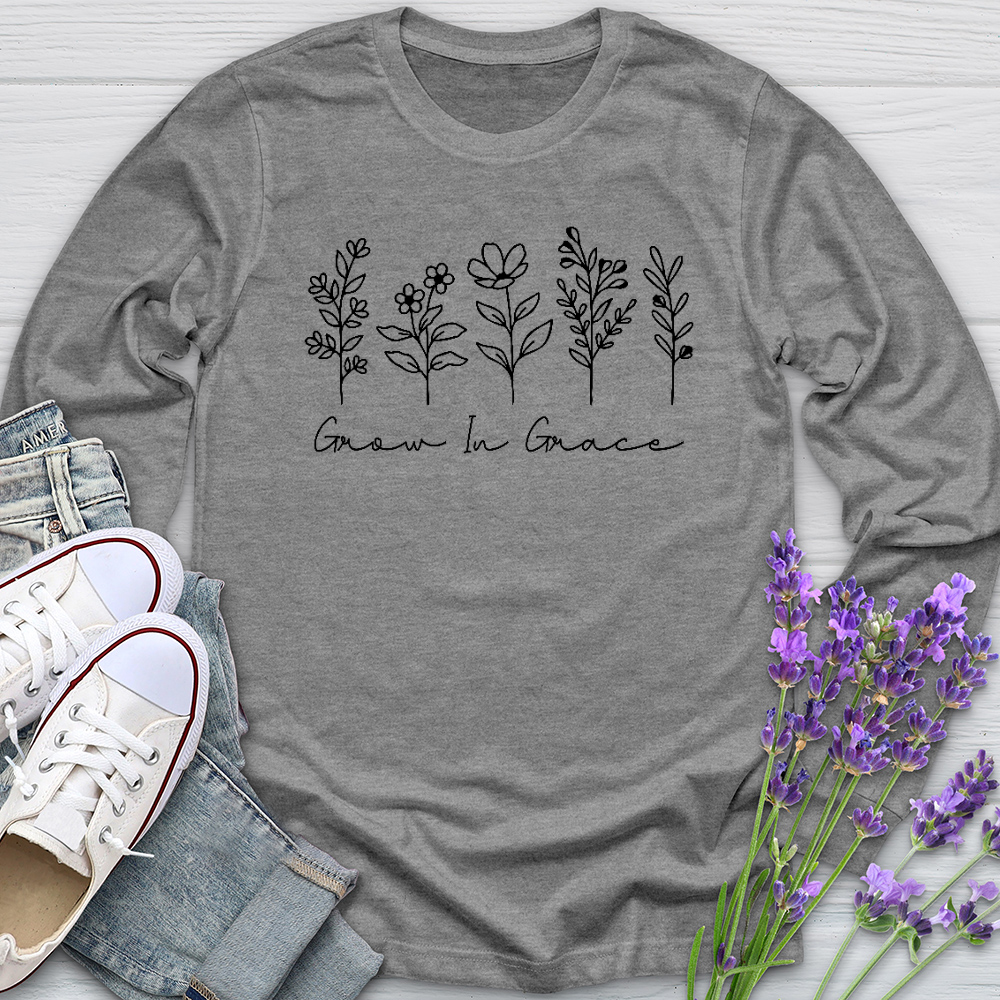 Grow In Grace Long Sleeve Tee