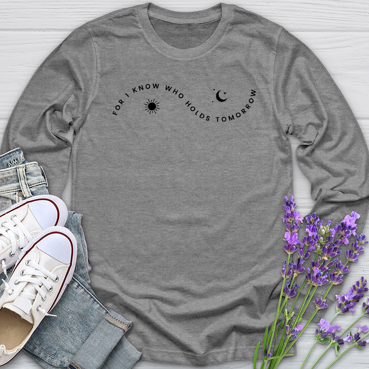 For I Know Sun & Moon Long Sleeve Tee