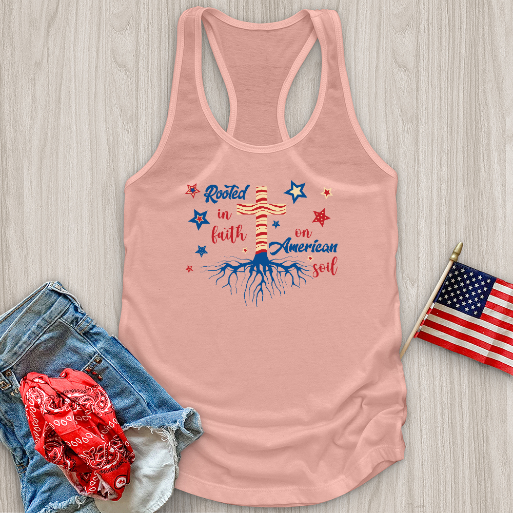 Rooted In Faith American Soil Tank Top