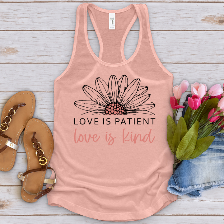 Love Is Patient Blossom Tank Top