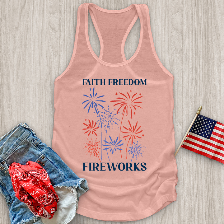 Faith & Fireworks Garden Tank Top