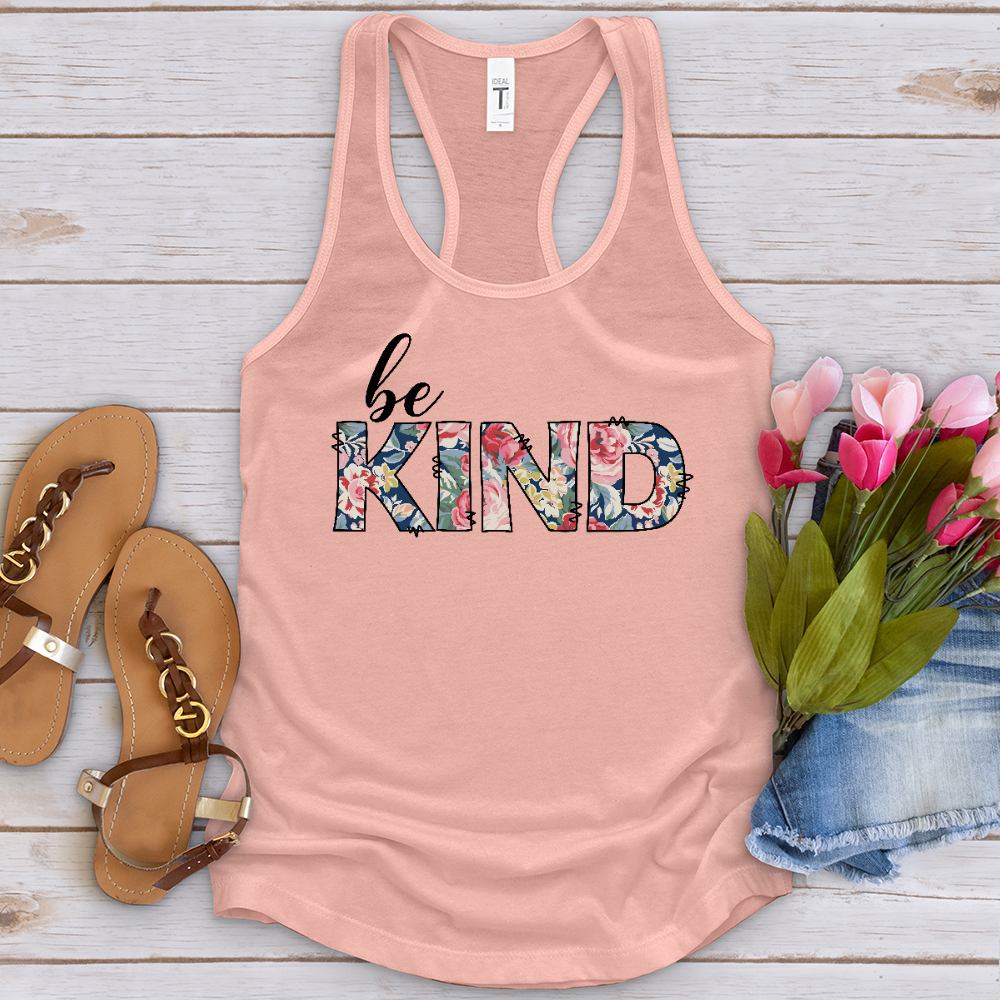 Be Kind Flowers Tank Top