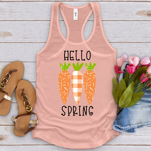 Hello Spring Carrots Tank Top