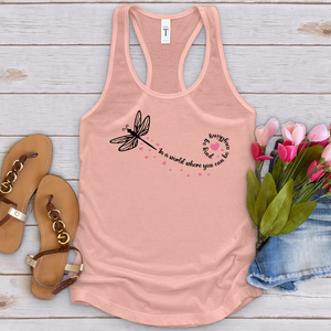Be Kind Dragonfly Tank Top