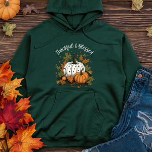 Thankful & Blessed Pumpkin Patch Midweight Hoodie