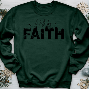 Walk by Faith Wilderness 01  Crewneck