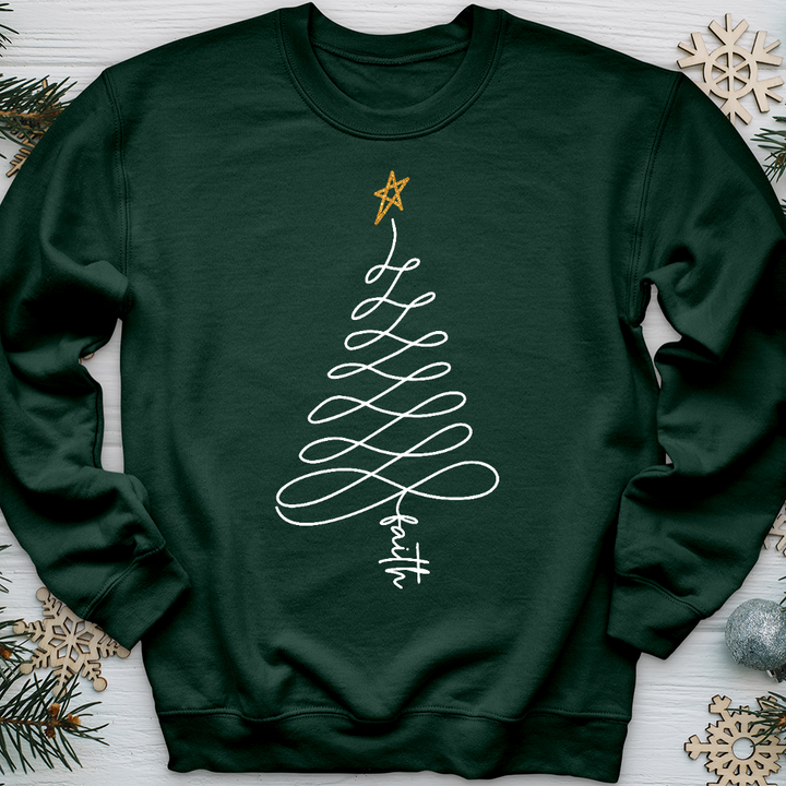 Infinity Faith Tree Crewneck