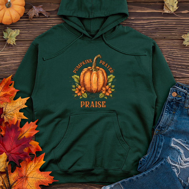 Pumpkins Prayer & Praise Midweight Hoodie
