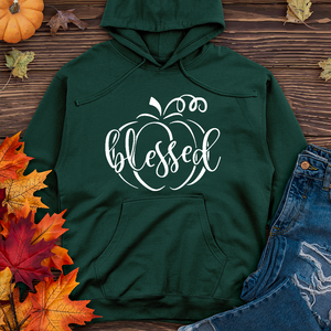 Fancy Blessed Pumpkin Midweight Hoodie