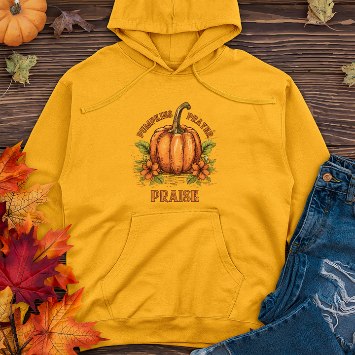 Pumpkins Prayer & Praise Midweight Hoodie