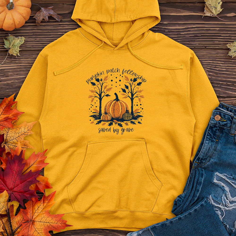 Grow In Grace Pumpkin Patch Midweight Hoodie