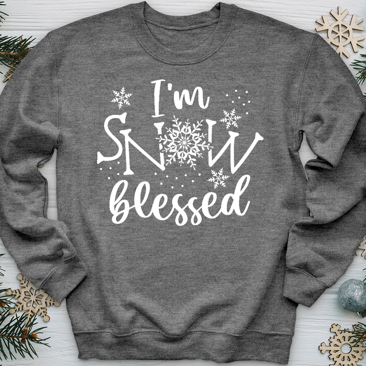 Snow Blessed Snowflake Crewneck