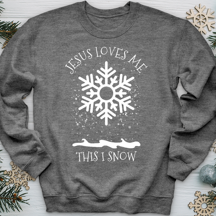 This I Snow Crewneck