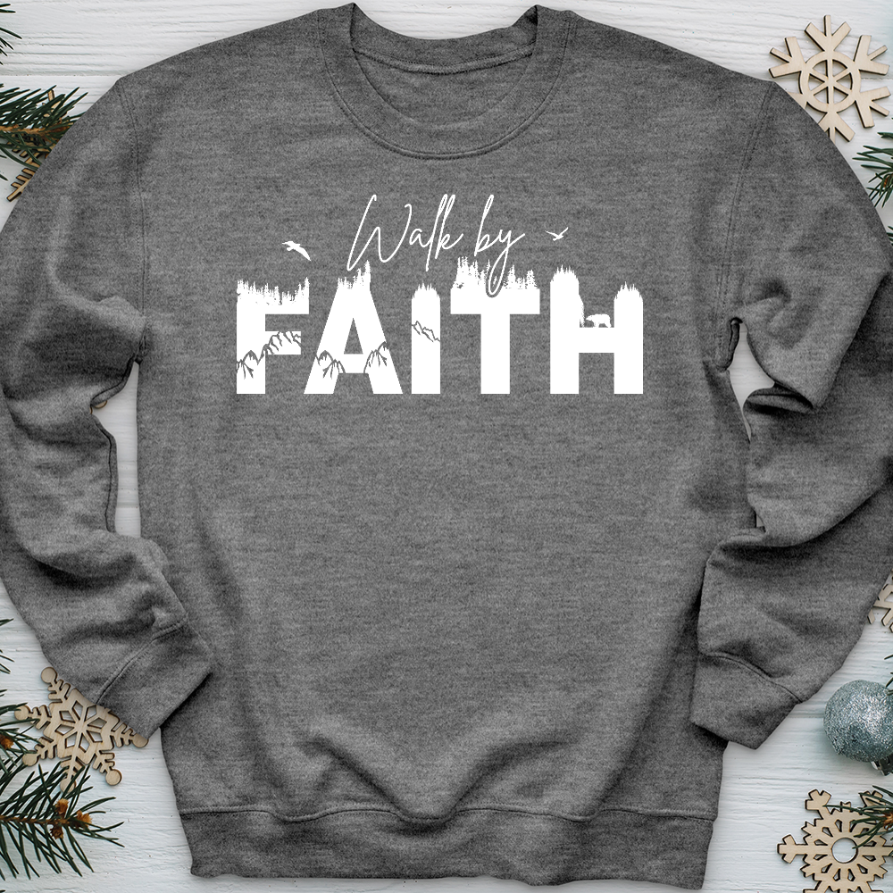 Walk by Faith Wilderness 02  Crewneck