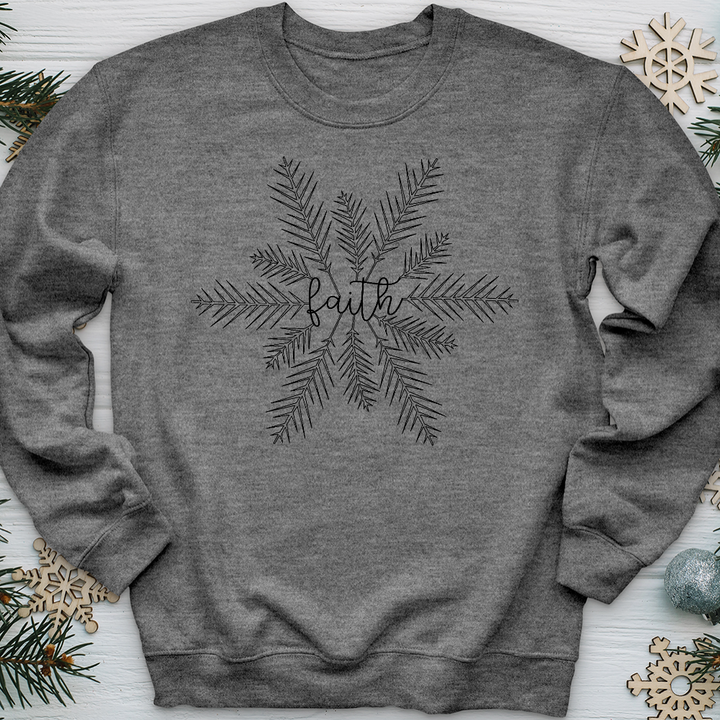 Centered Faith Flake Crewneck