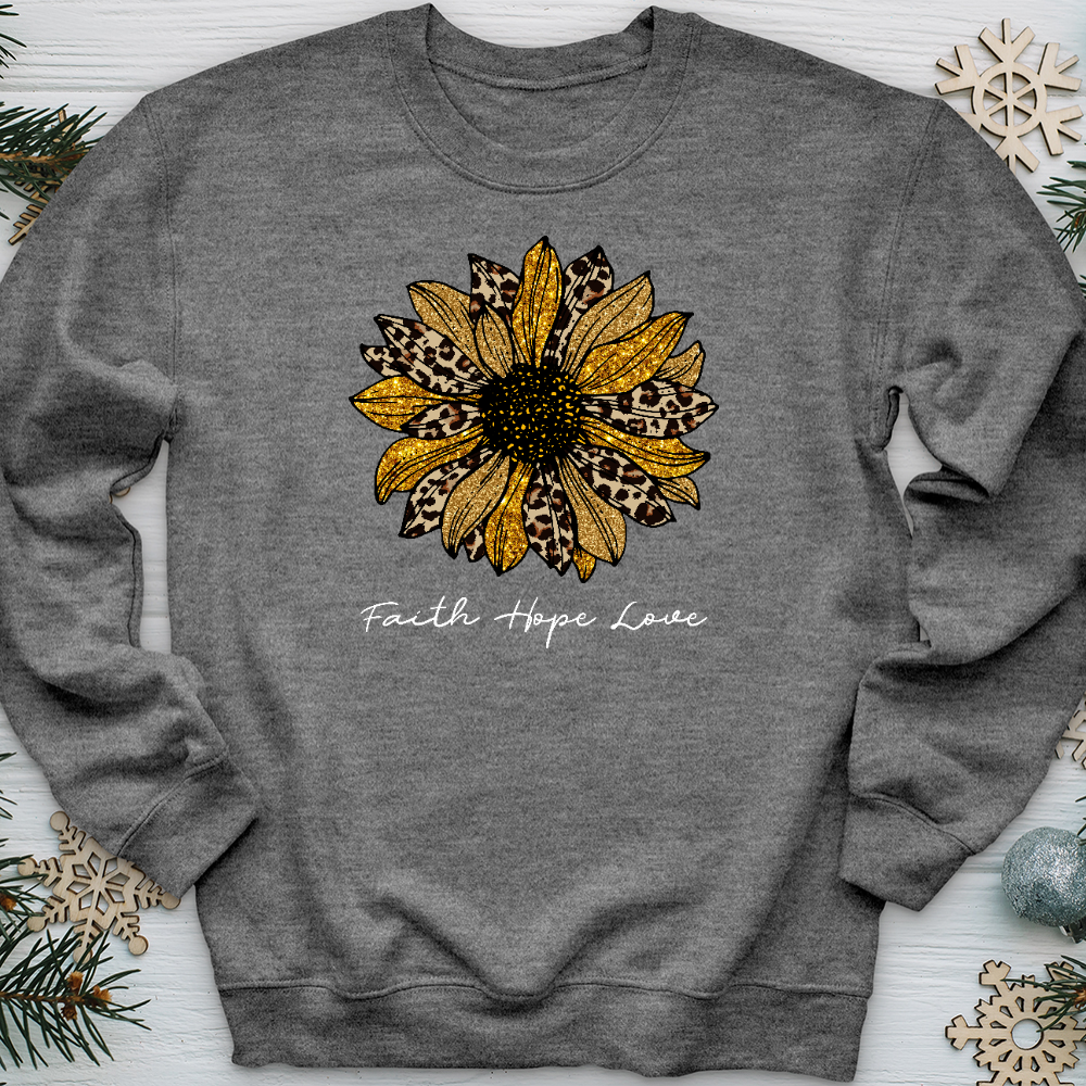 Faith, Hope, Love Crewneck