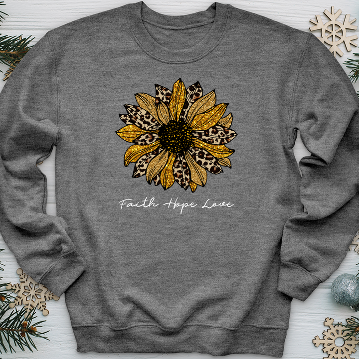 Faith, Hope, Love Crewneck