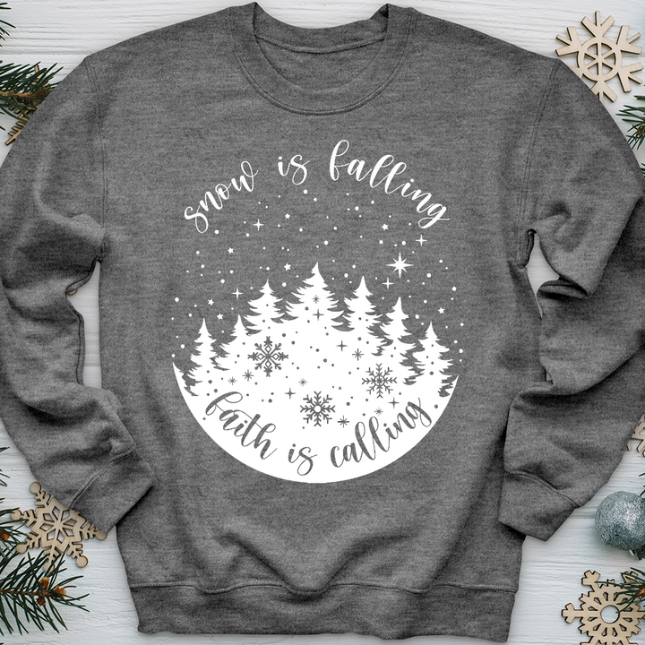 Faith Is Calling Crewneck