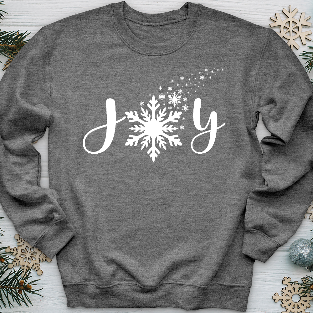 Joy Snowflake  Crewneck