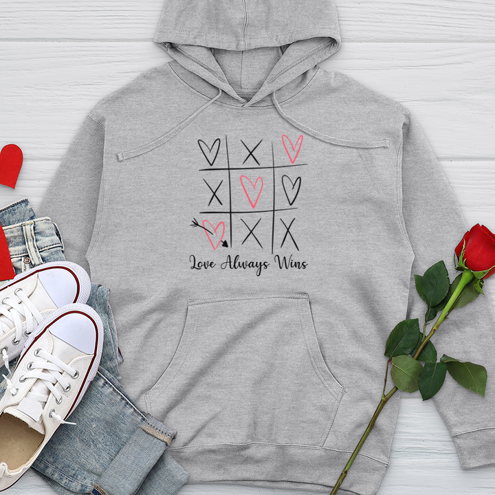 Love Always Wins Sketch Midweight Hooded Sweatshirt