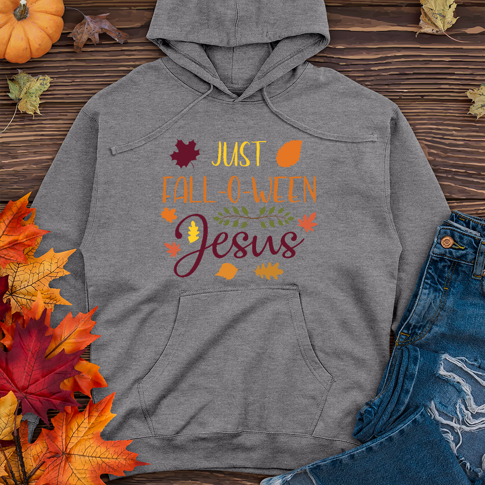 Fall o ween Jesus Midweight Hoodie