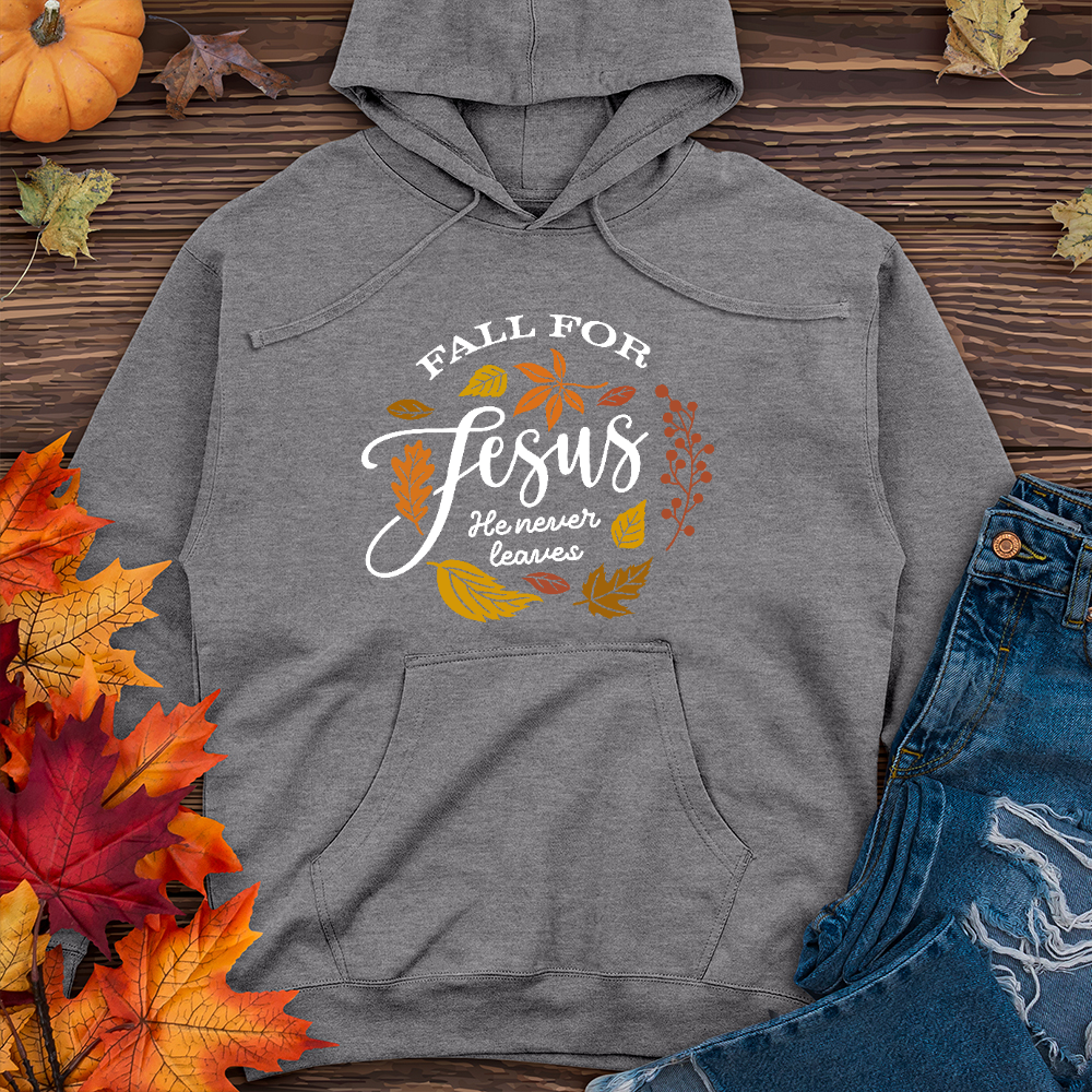 Fall For Jesus   Midweight Hoodie