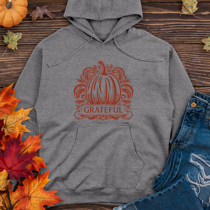 Grateful Paisley Pumpkin Midweight Hoodie