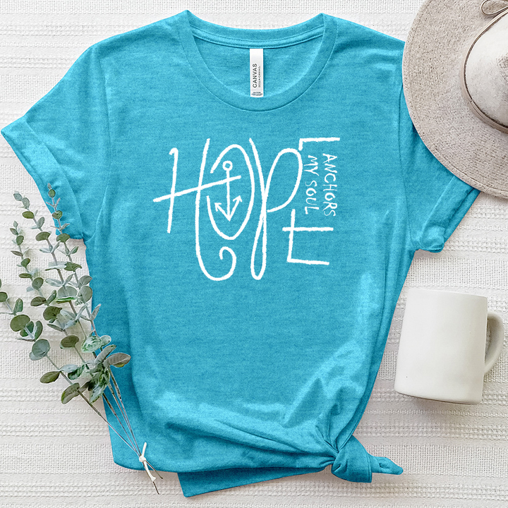 Hope Anchors Heathered Tee