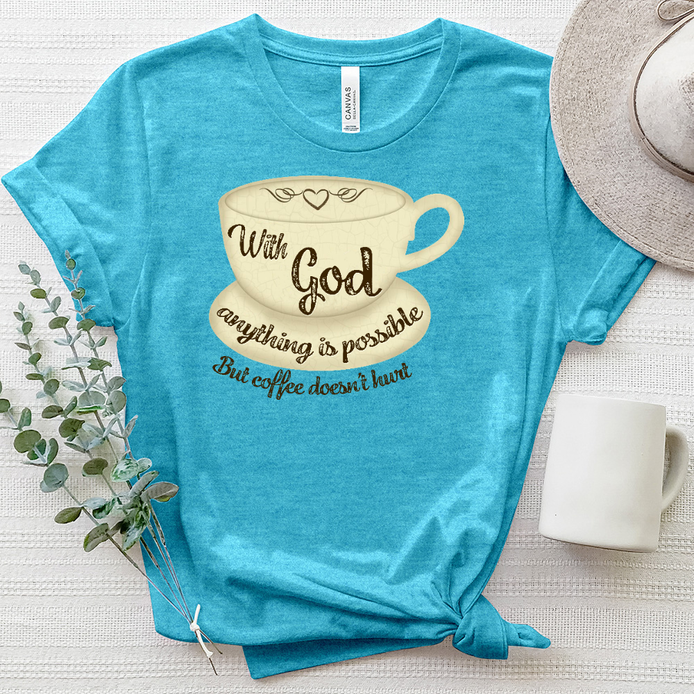 All Things are Possible Heathered Tee