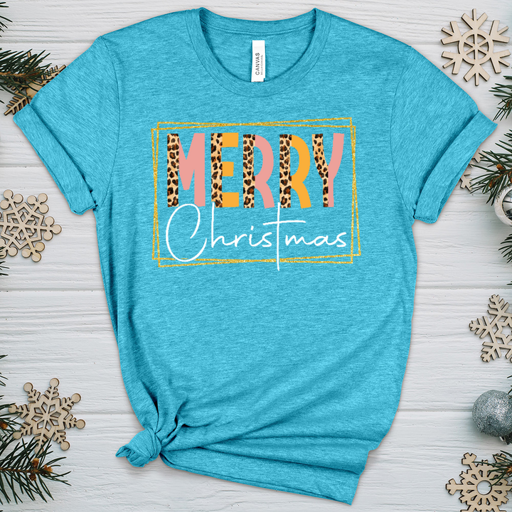 Have A Merry Christmas Heathered Tee