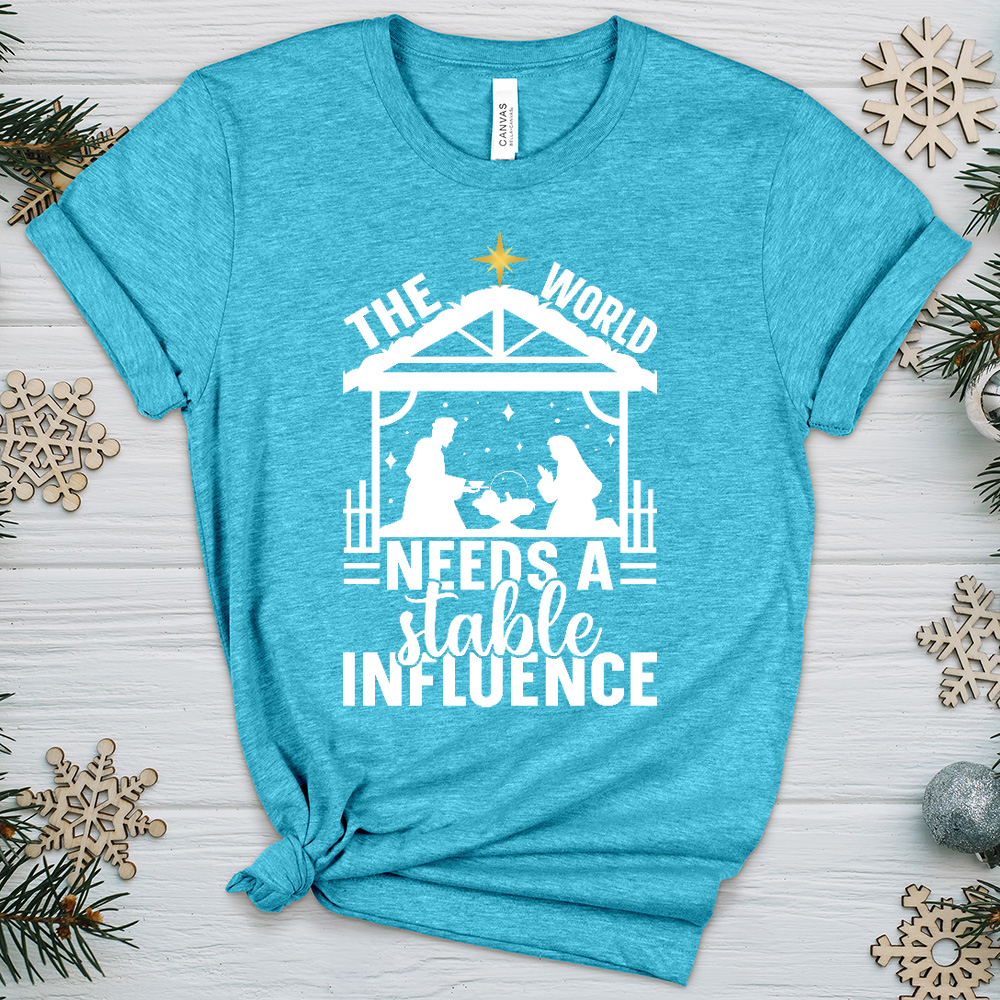 Stable Influence Heathered Tee