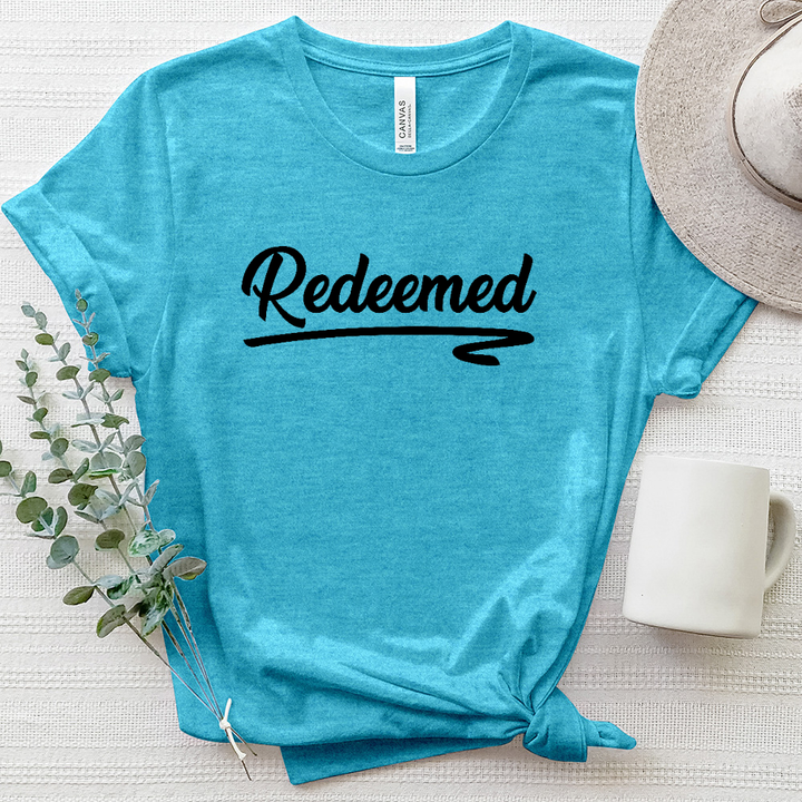 Redeemed Heathered Tee