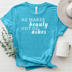 He Makes Beauty Heathered Tee