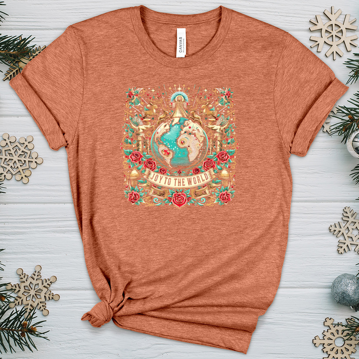 Joy to the World Heathered Tee