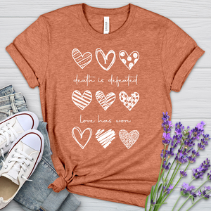 Love Has Won Heathered Tee